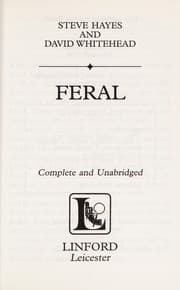 Tapa de Feral