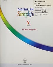 Tapa de Digital photography simplified