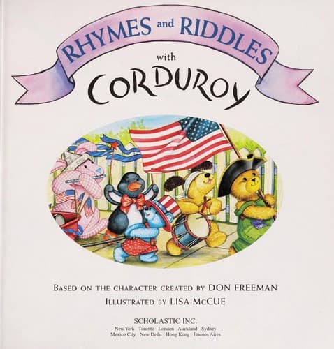 Tapa de Rhymes and Riddles with Corduroy