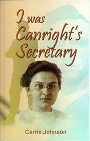 Tapa de I was Canright's secretary
