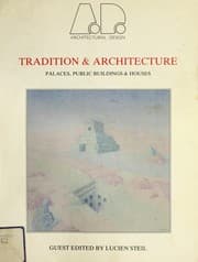 Tapa de Tradition & Architecture