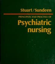 Tapa de Principles and practice of psychiatric nursing