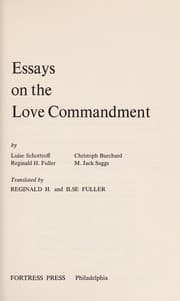Tapa de Essays on the love commandment