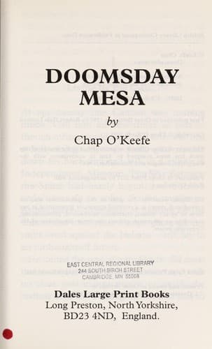Tapa de Doomsday mesa