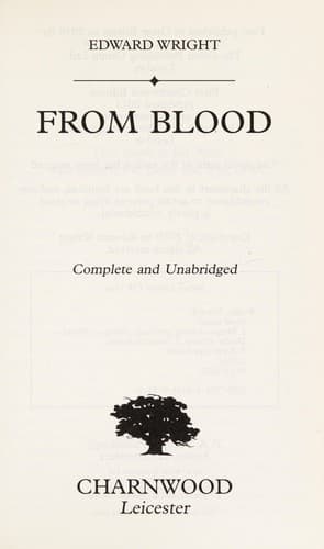 Tapa de From blood