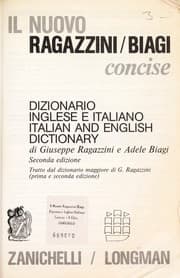 Tapa de Il nuovo Ragazzini-Biagi concise