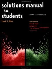 Tapa de Solutions Manual for Students to Accompany Physics for Scientists and Engineers