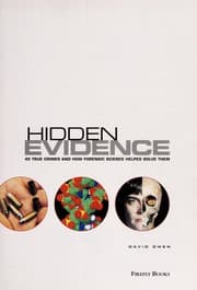 Tapa de Hidden evidence