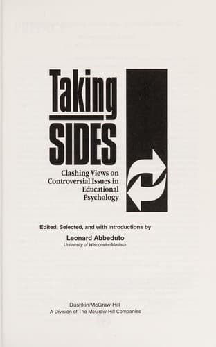 Tapa de Taking sides