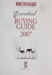 Tapa de Wine enthusiast magazine essential buying guide 2007