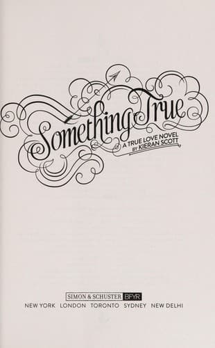 Tapa de Something True