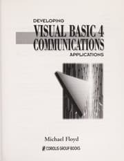 Tapa de Developing Visual Basic 4 communications applications