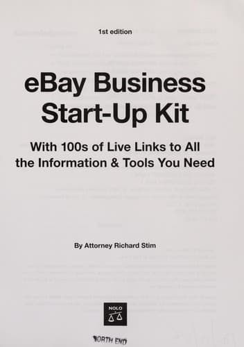 Tapa de EBay business start-up kit