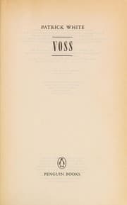 Tapa de Voss (Modern Classics)