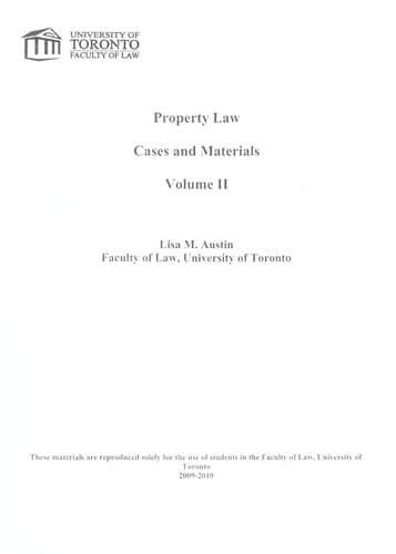 Tapa de Property law