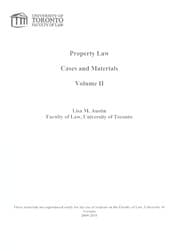 Tapa de Property law