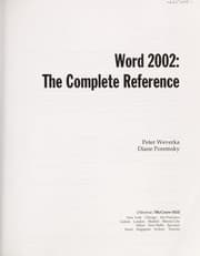 Tapa de Word 2002