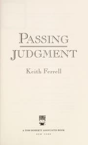 Tapa de Passing judgment