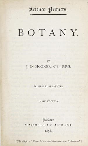 Tapa de Botany ...