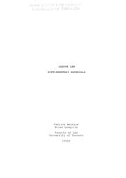 Tapa de Labour law