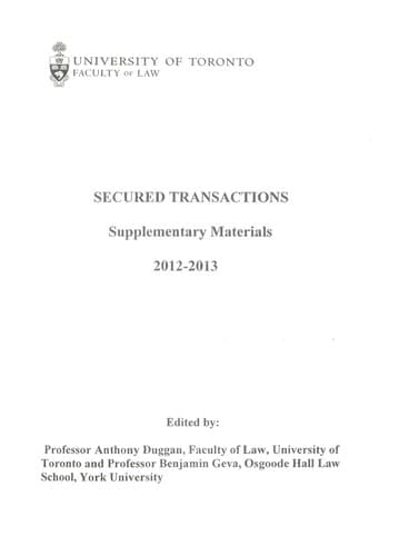 Tapa de Secured transactions