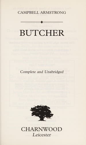Tapa de Butcher