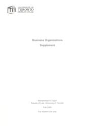 Tapa de Business organizations