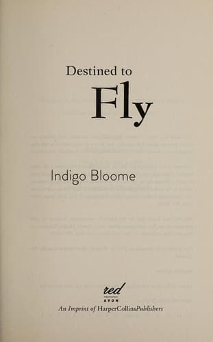 Tapa de Destined to fly