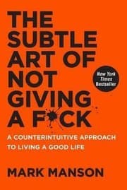 Tapa de The Subtle Art of Not Giving a F*ck