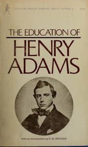Tapa de The education of Henry Adams