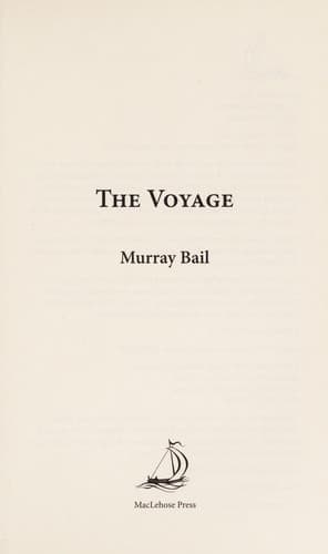 Tapa de The voyage