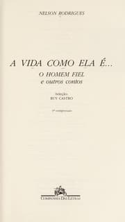 Tapa de A vida como ela é--