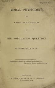 Tapa de Moral physiology ; or, a brief and plain treatise on the population question