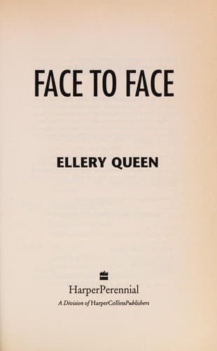 Tapa de Face to face