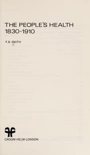 Tapa de The people's health 1830-1910