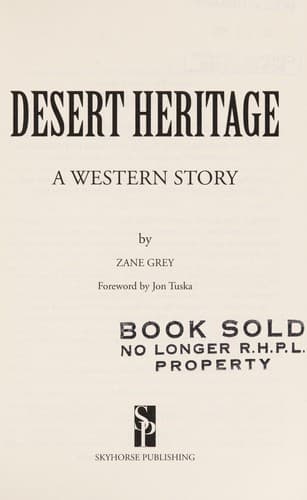 Tapa de Desert heritage