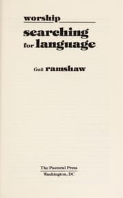 Tapa de Searching for language