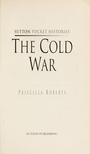Tapa de The Cold War