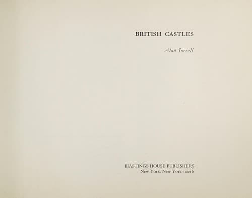 Tapa de British castles