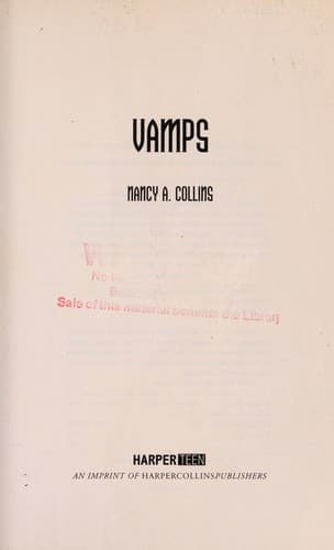 Tapa de Vamps