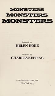 Tapa de Monsters, monsters, monsters
