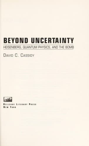 Tapa de Beyond uncertainty