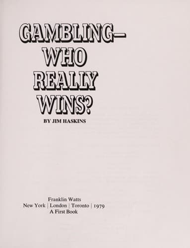 Tapa de Gambling--who really wins?