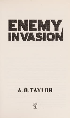 Tapa de Enemy invasion