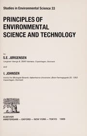 Tapa de Principles of environmental science and technology