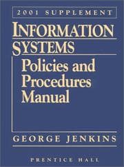 Tapa de Information Systems: Policies and Procedures Manual