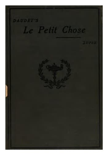 Tapa de Le petit chose
