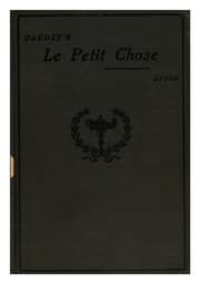 Tapa de Le petit chose