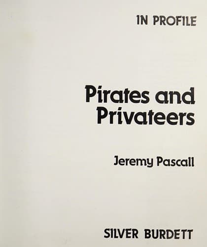 Tapa de Pirates and privateers