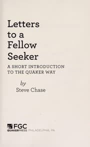 Tapa de Letters to a fellow seeker